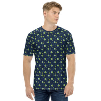 Fa1r Männer T-Shirt Allover Earth Print